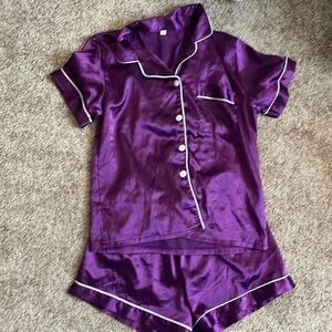 Satin pj set